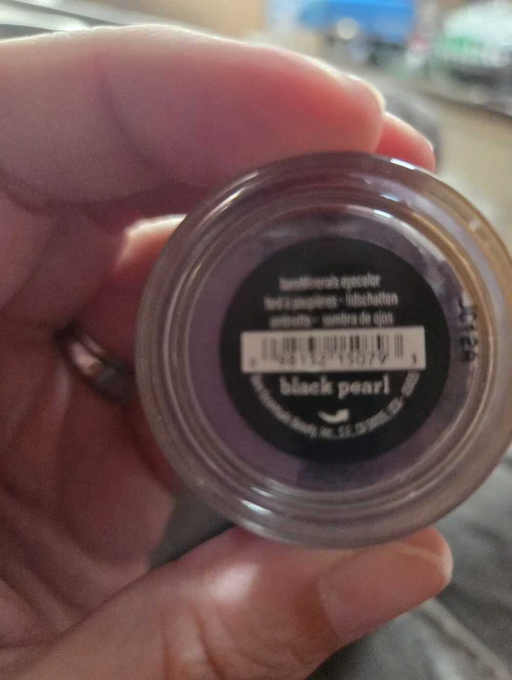 bareMinerals Black Pearl Eyecolor .57g /.02oz Bare Escentuals SEALED